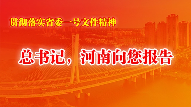 總書記，河南向您報告